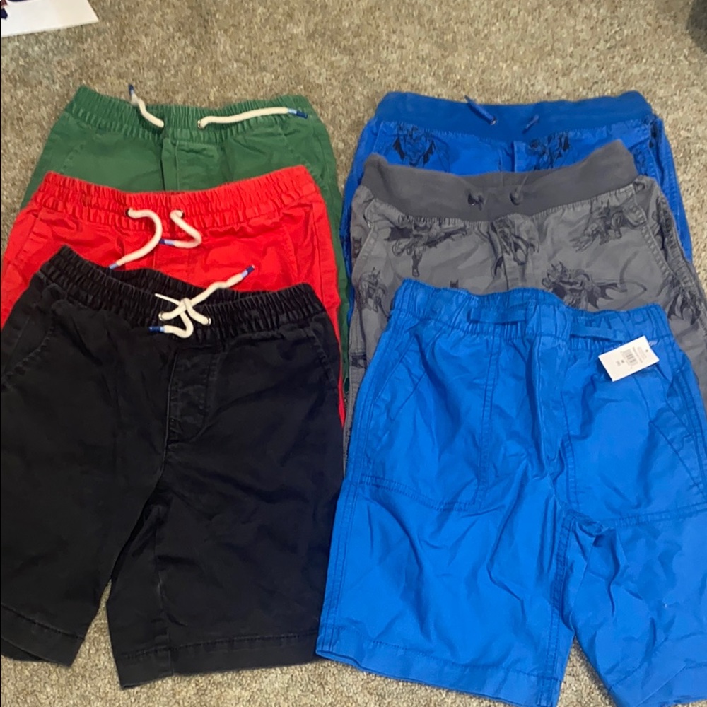 Six gap medium/8 Kids Colorful Shorts Set
